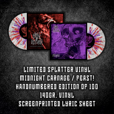 PRE ORDER - "FEAST! / Midnight Carnage" Vinyl
